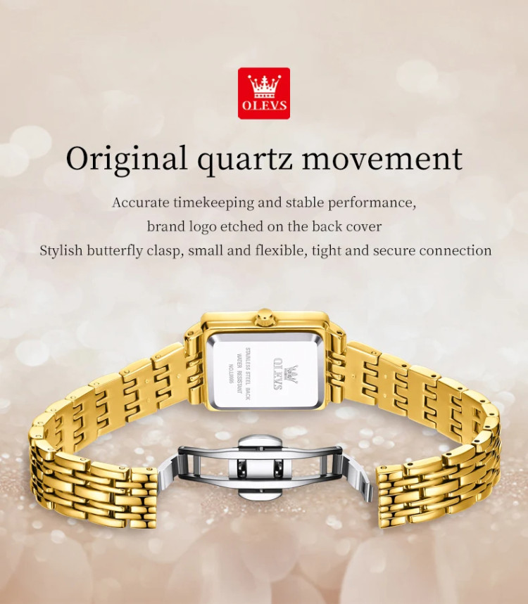 Жіночий годинник OLEVS gold - 