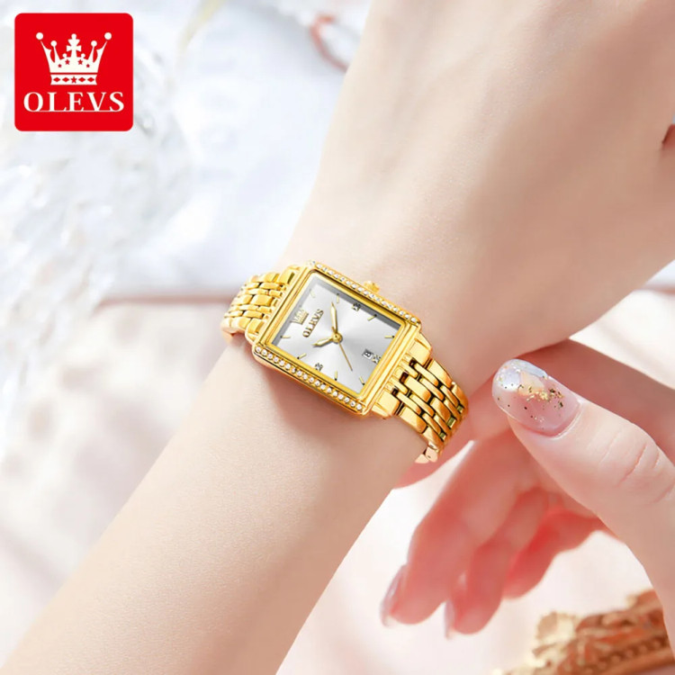 Жіночий годинник OLEVS gold - 