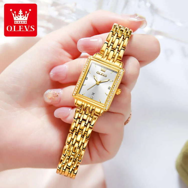 Жіночий годинник OLEVS gold - 