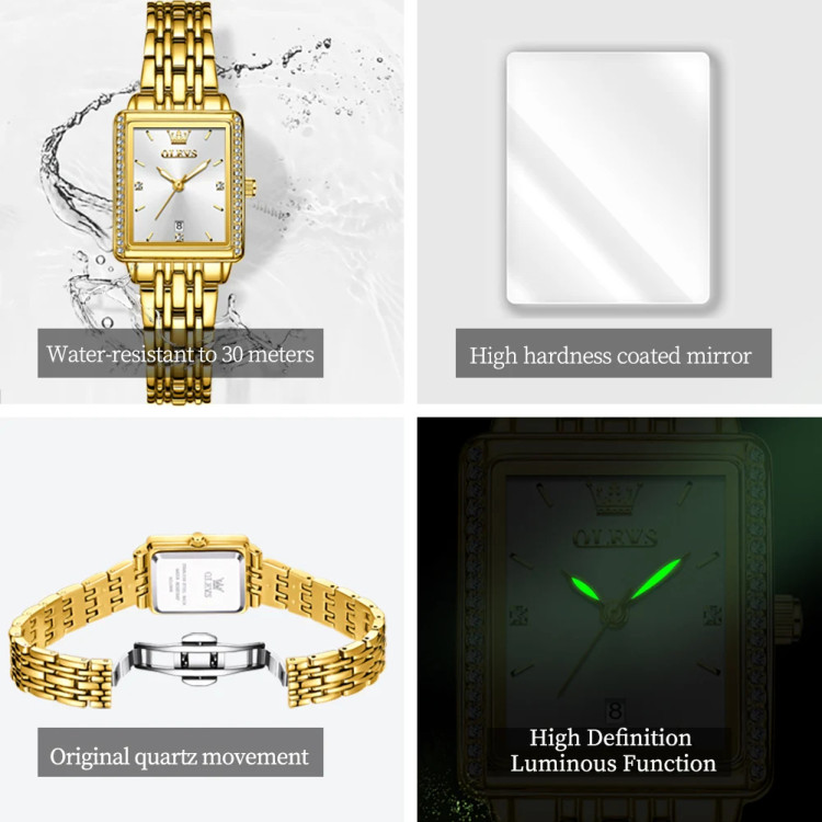 Жіночий годинник OLEVS gold - 