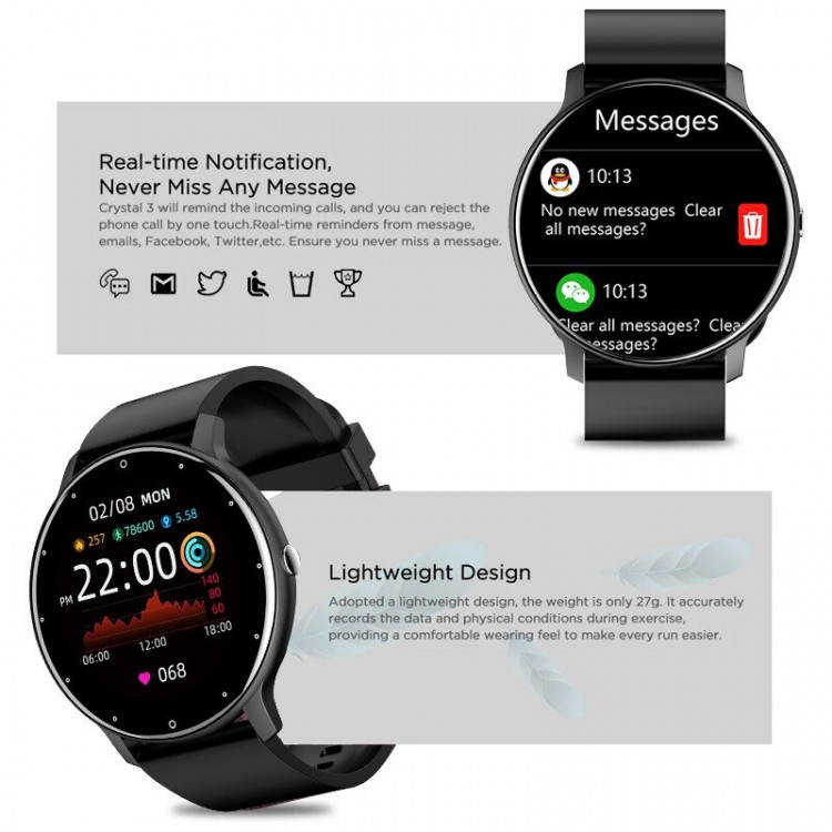 Смарт-годинник Smart Device 80 black  - 