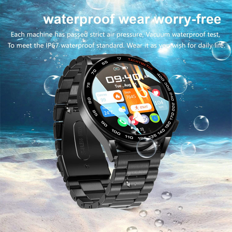 Смарт-годинник Smart Device 12 black, 2 ремінці - 
