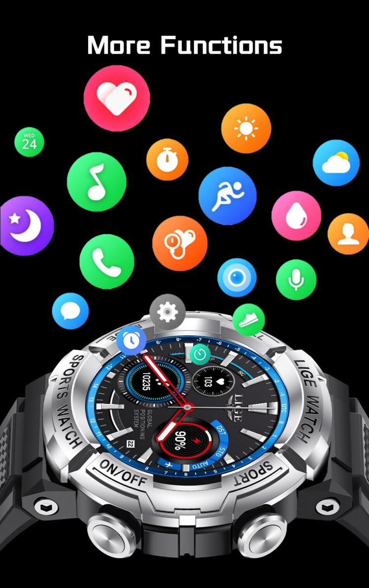Смарт-годинник Smart Device 106 silver - 