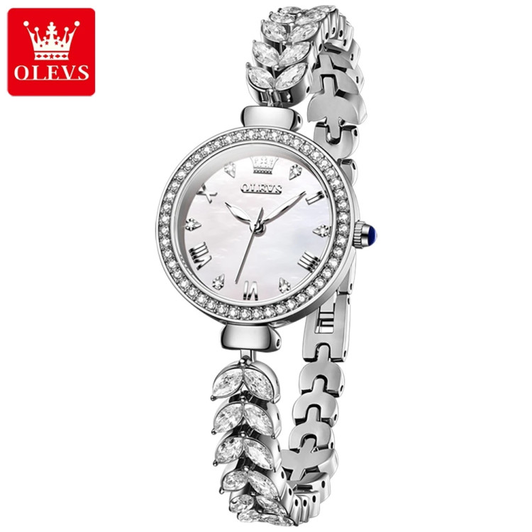 Жіночий годинник OLEVS silver - 