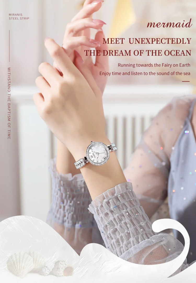 Жіночий годинник OLEVS silver - 