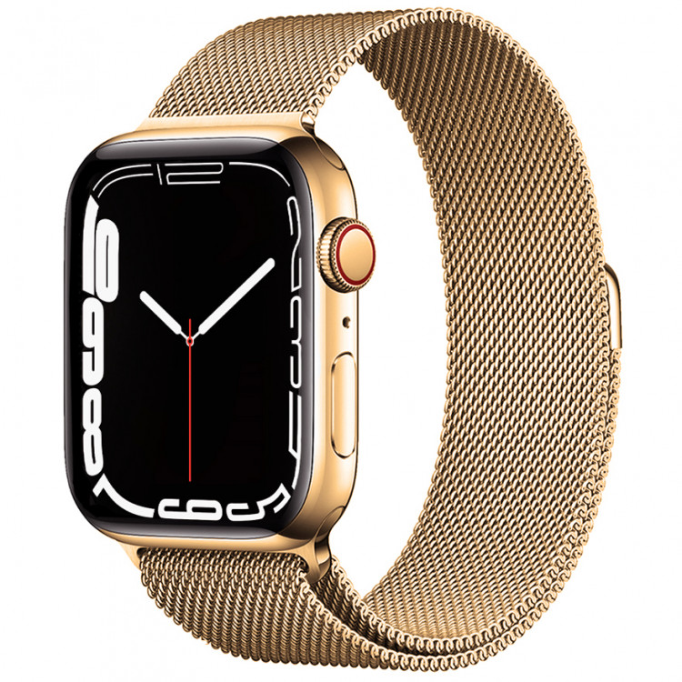 Смарт-годинник Smart Device 87 gold steel, 2 ремінці - 