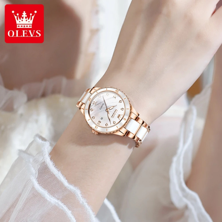 Жіночий годинник OLEVS gold - 