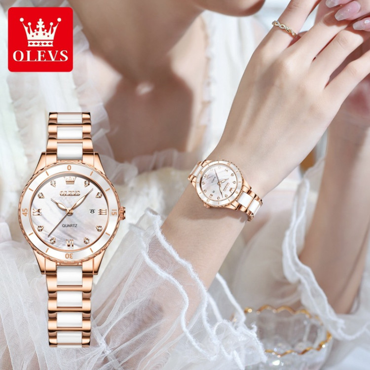 Жіночий годинник OLEVS gold - 