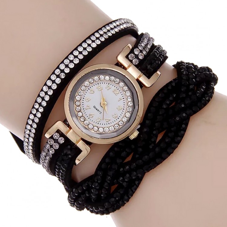 Жіночий годинник black №01169 