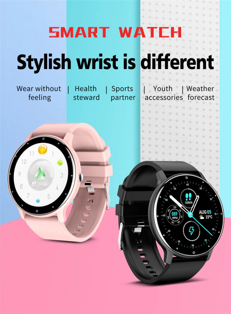 Смарт-годинник Smart Device 80 black steel, 2 ремінці - 