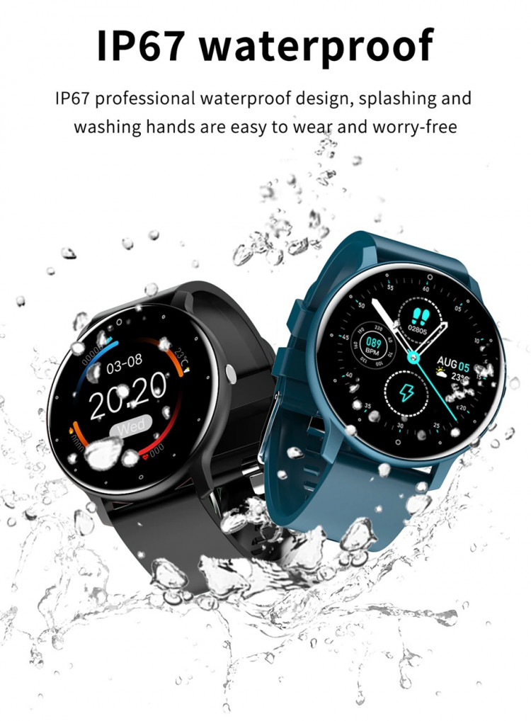 Смарт-годинник Smart Device 80 black steel, 2 ремінці - 