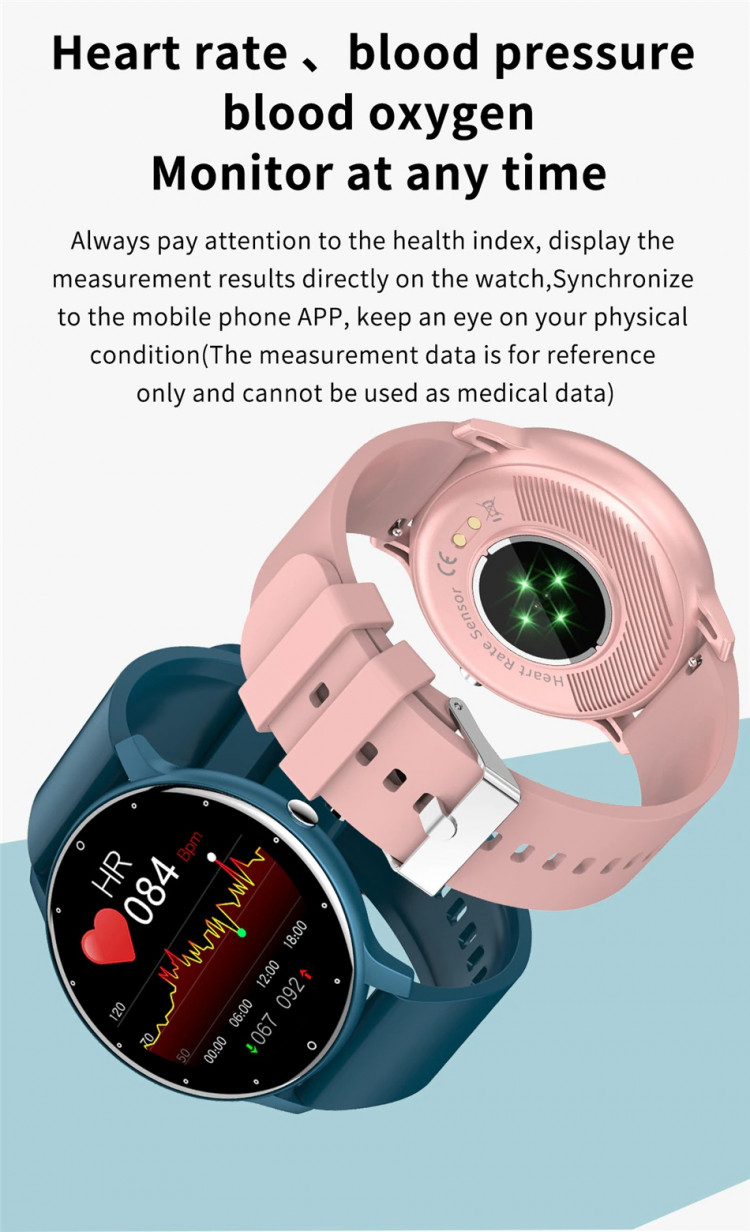 Смарт-годинник Smart Device 80 black steel, 2 ремінці - 