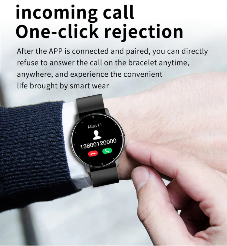 Смарт-годинник Smart Device 80 black steel, 2 ремінці - 