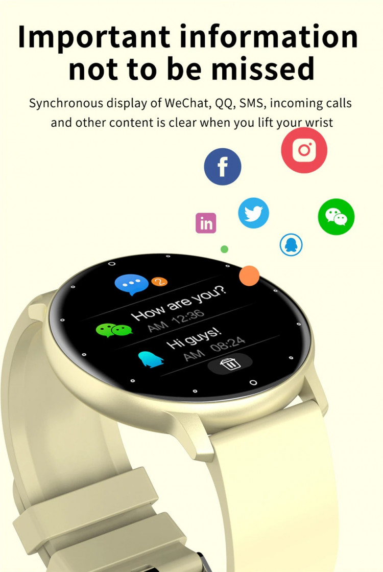 Смарт-годинник Smart Device 80 black steel, 2 ремінці - 