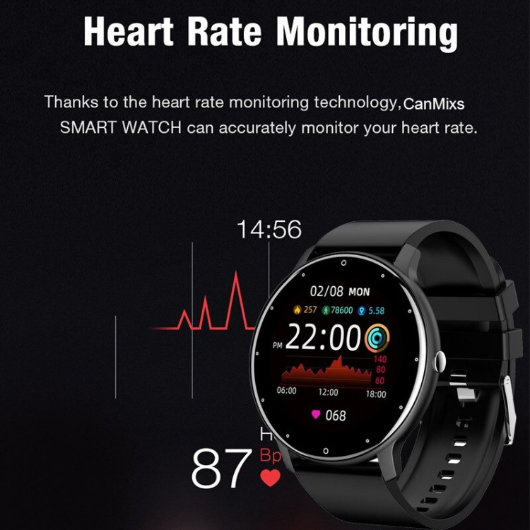 Смарт-годинник Smart Device 80 black steel, 2 ремінці - 