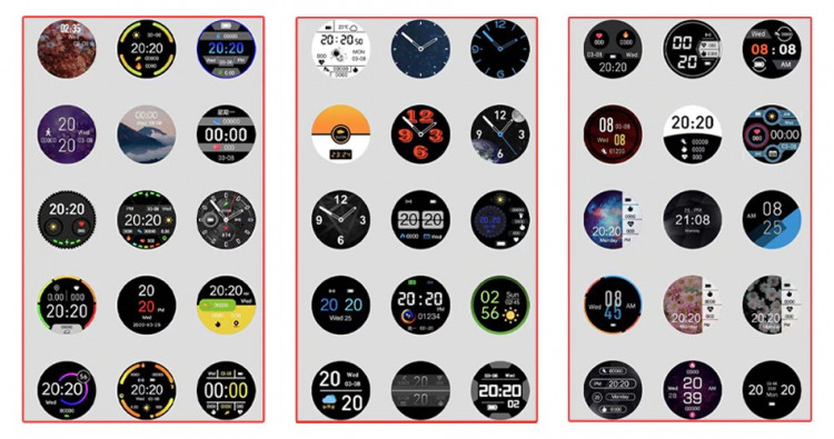 Смарт-годинник Smart Device 80 black steel, 2 ремінці - 