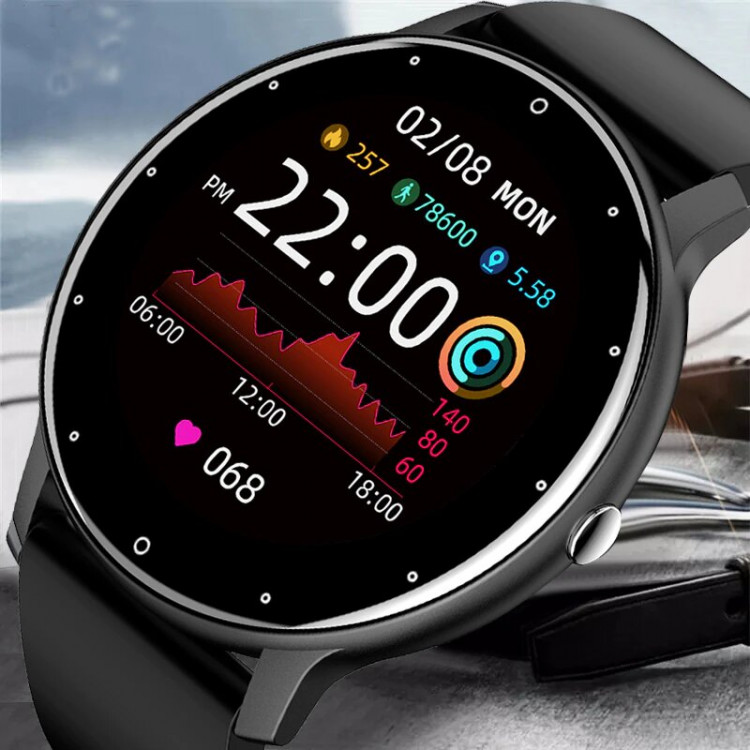 Смарт-годинник Smart Device 80 black steel, 2 ремінці - 