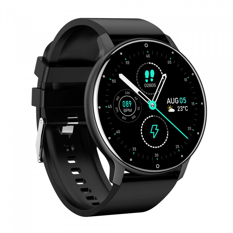 Смарт-годинник Smart Device 80 black steel, 2 ремінці - 