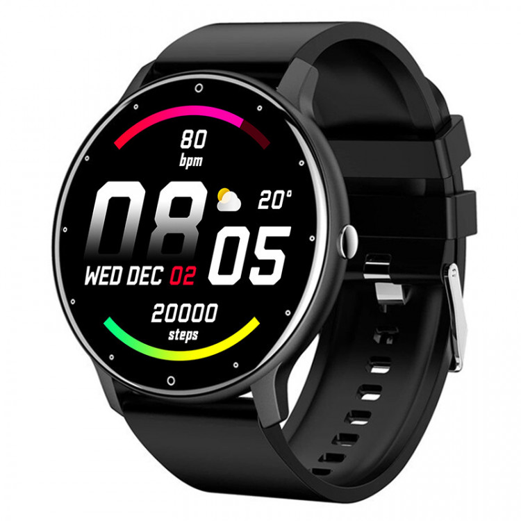 Смарт-годинник Smart Device 80 black steel, 2 ремінці - 