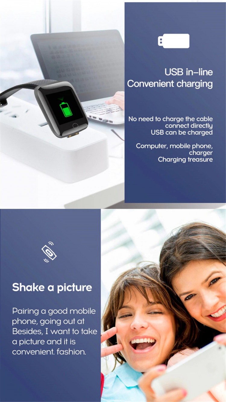 Смарт-годинник Smart Device 8 black - 