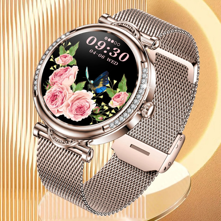 Смарт-годинник Women's Smart Device 11 gold steel  - 