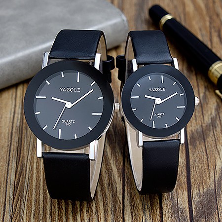 Жіночий годинник YAZOLE black - 