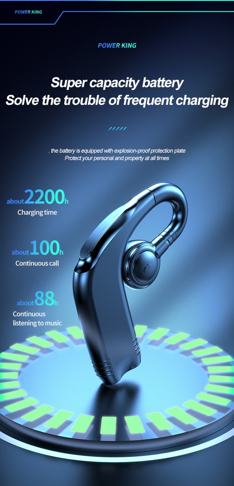 Bluetooth-гарнітура 36 black      - 