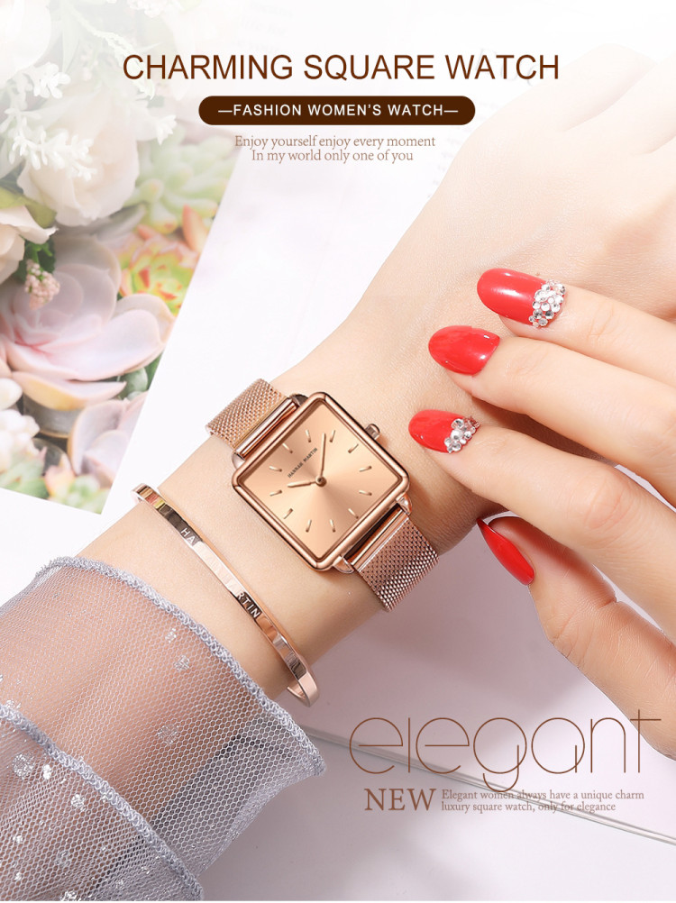 Жіночий годинник Hannah Martin gold  - 