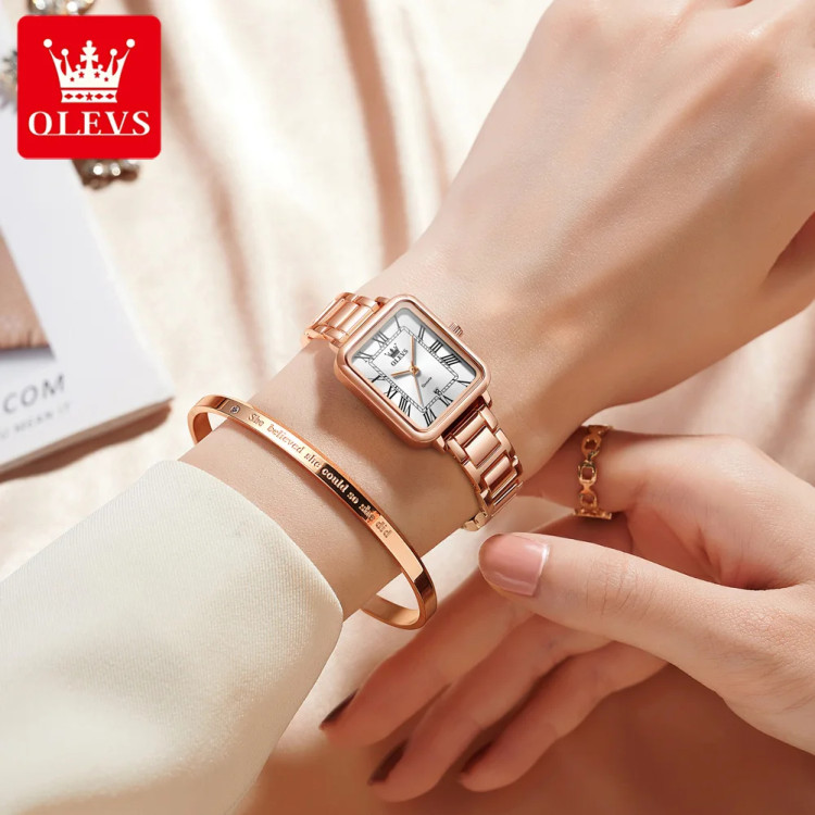 Жіночий годинник OLEVS gold - 