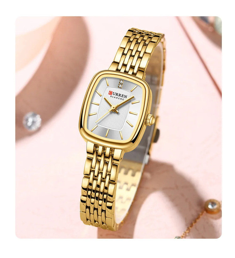 Жіночий годинник CURREN gold - 