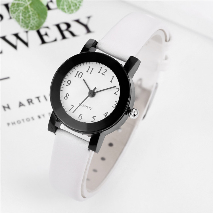 Жіночий годинник white №02272  - 