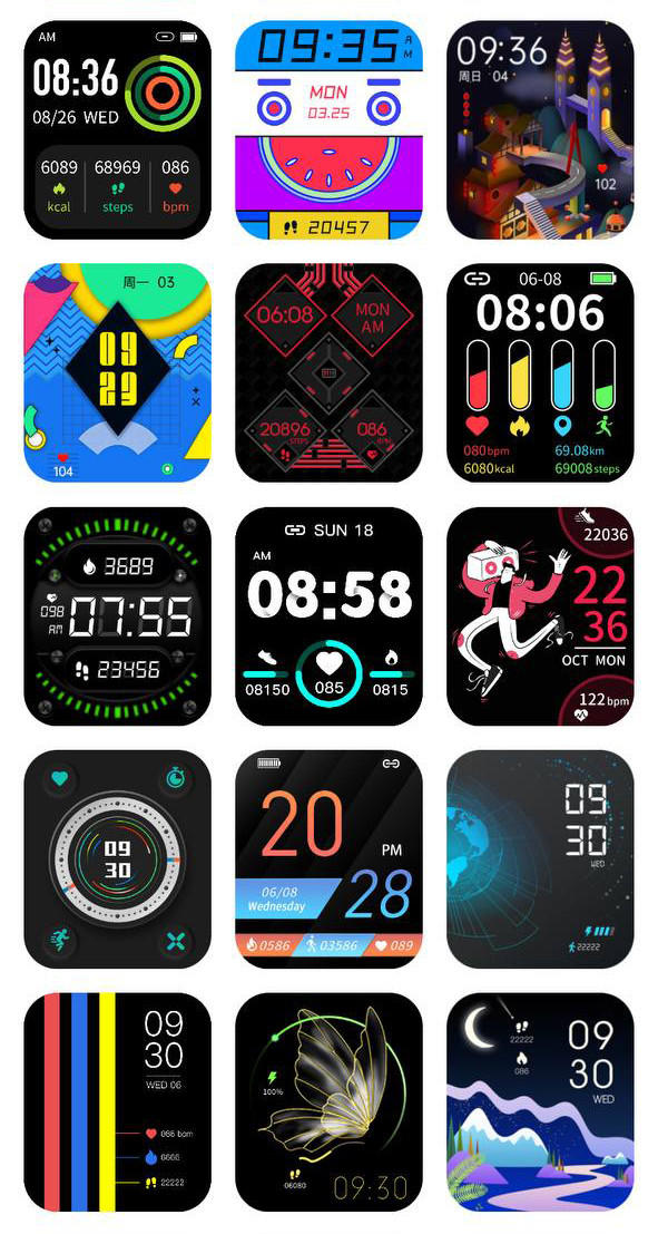 Смарт-годинник протиударний Smart Device 7 black silicon - 