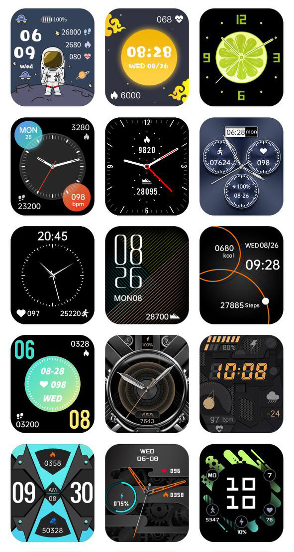 Смарт-годинник протиударний Smart Device 7 black silicon - 