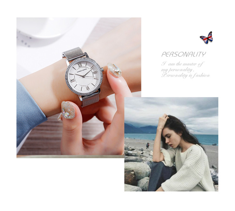 Жіночий годинник Hannah Martin silver - 