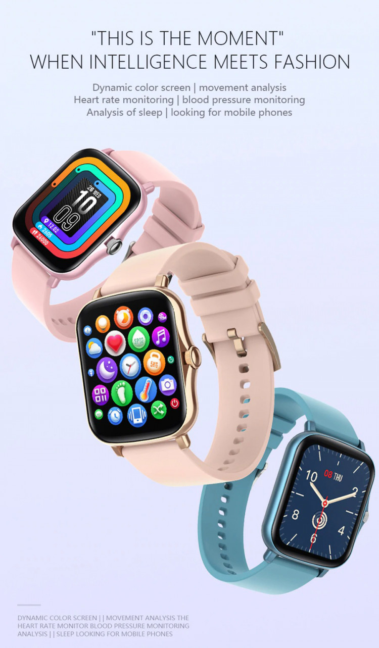 Смарт-годинник Smart Device 73 black steel - 