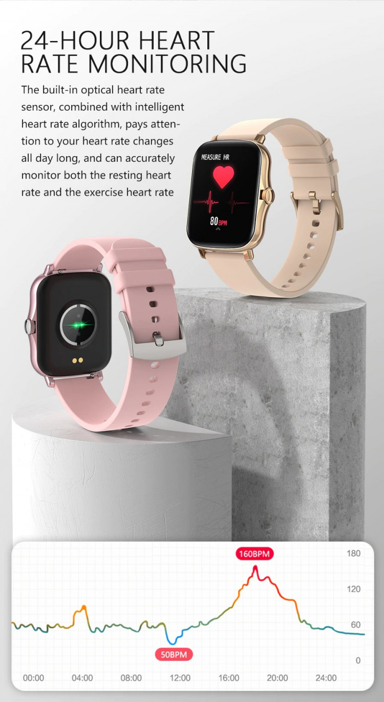 Смарт-годинник Smart Device 73 black steel - 