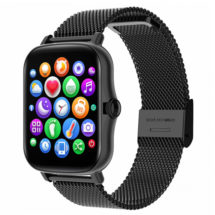 Смарт-годинник Smart Device 73 black steel - 