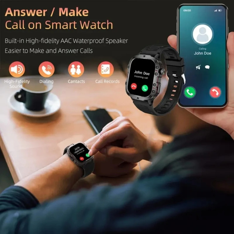 Смарт-годинник протиударний Smart Device 7 coyote  - 