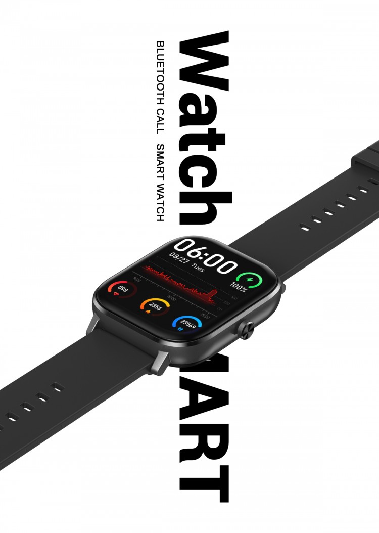 Смарт-годинник Smart Device 56 black steel - 