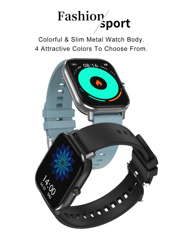 Смарт-годинник Smart Device 56 black steel - 