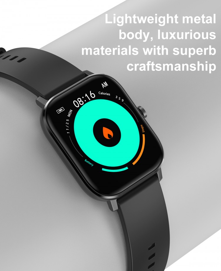 Смарт-годинник Smart Device 56 black steel - 