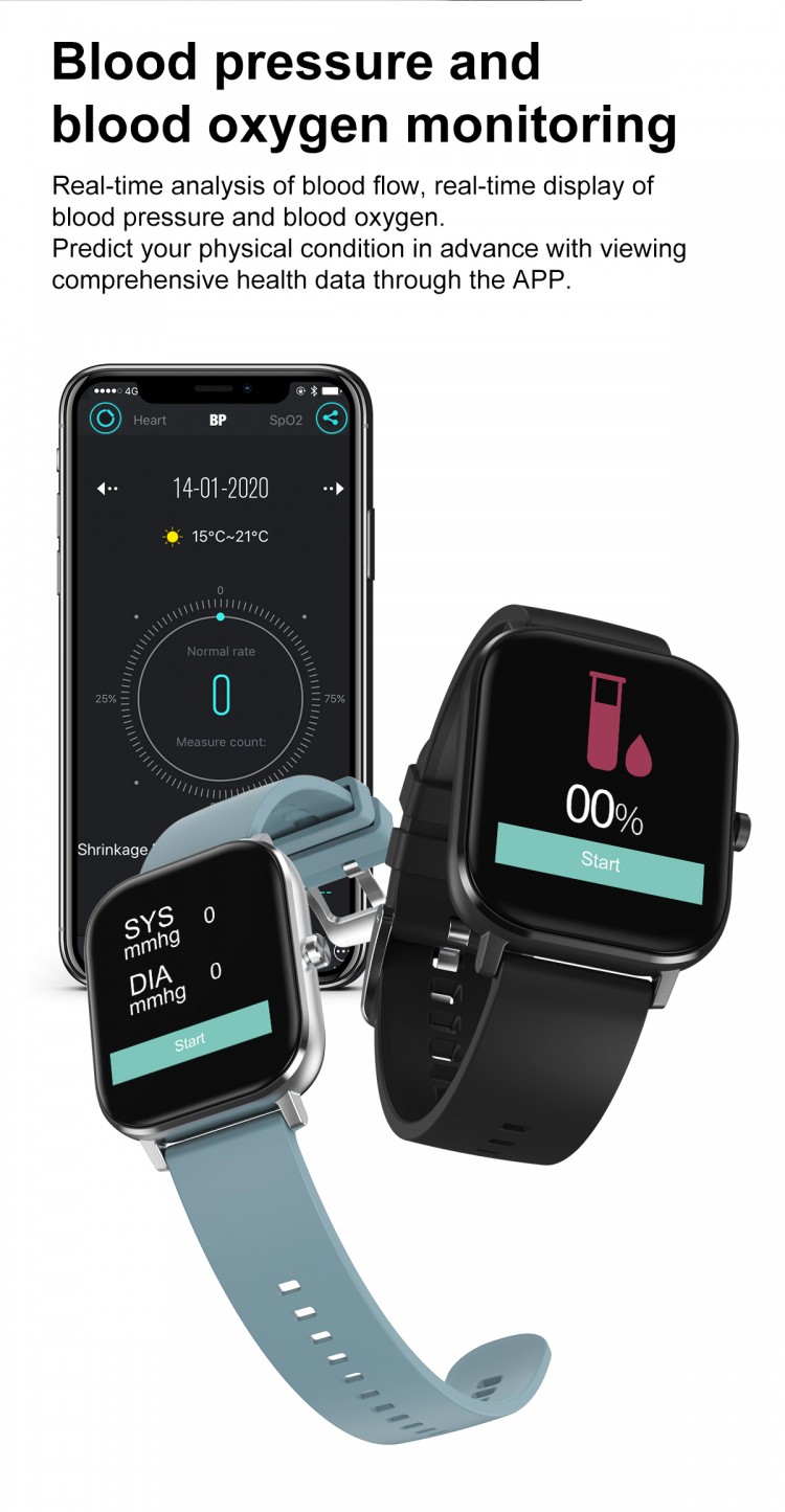 Смарт-годинник Smart Device 56 black steel - 