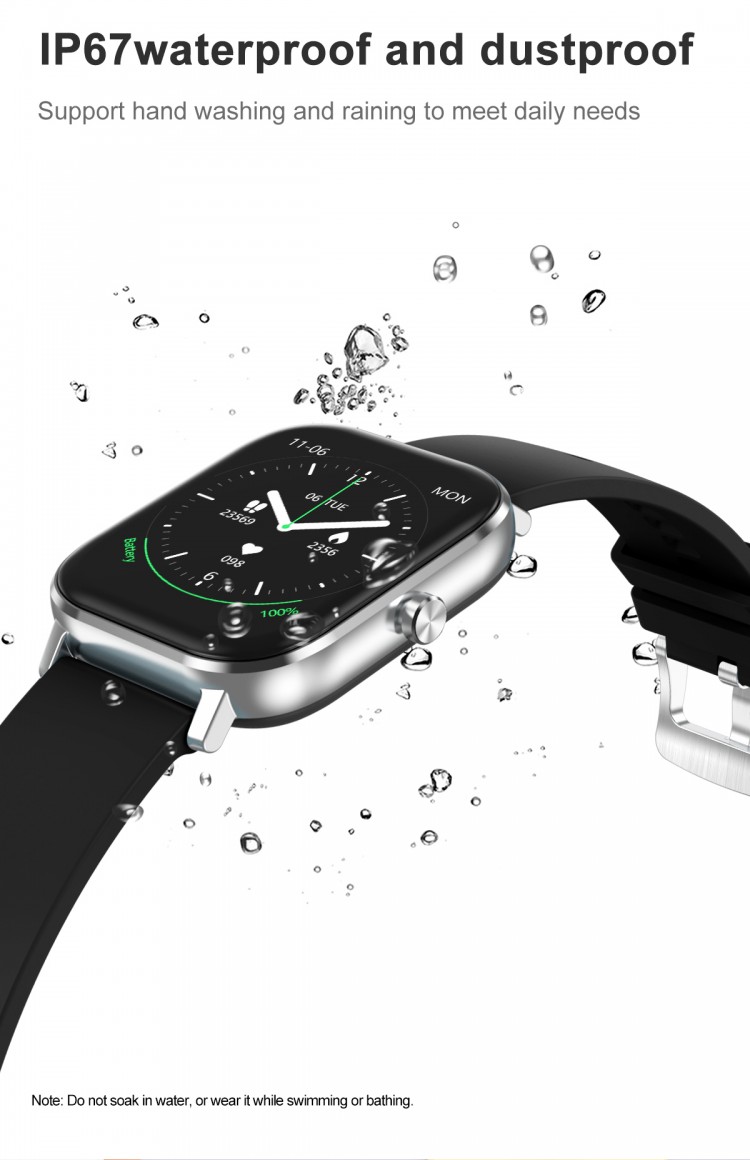 Смарт-годинник Smart Device 56 black steel - 