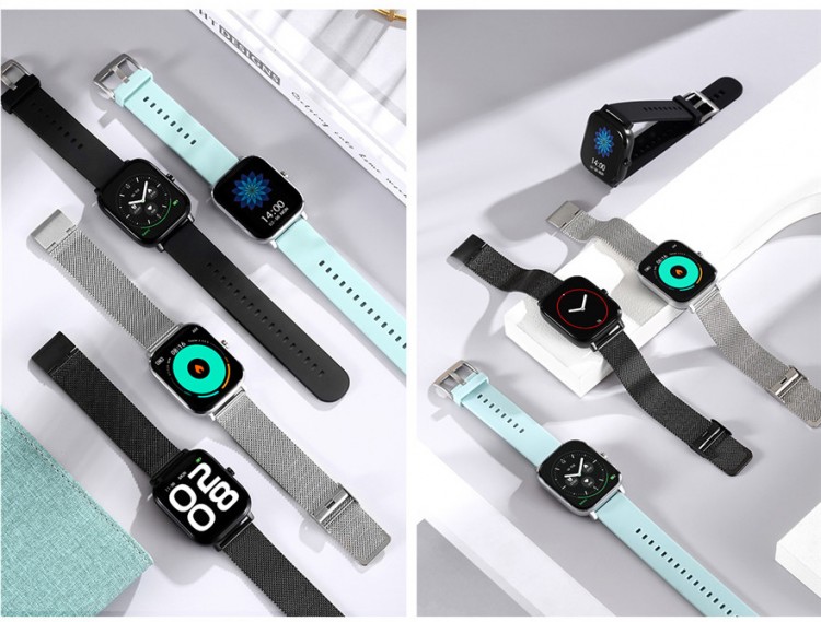 Смарт-годинник Smart Device 56 black steel - 