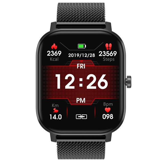 Смарт-годинник Smart Device 56 black steel - 