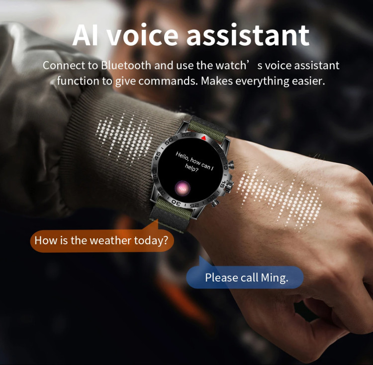 Смарт-годинник протиударний Smart Device 10 black steel - 