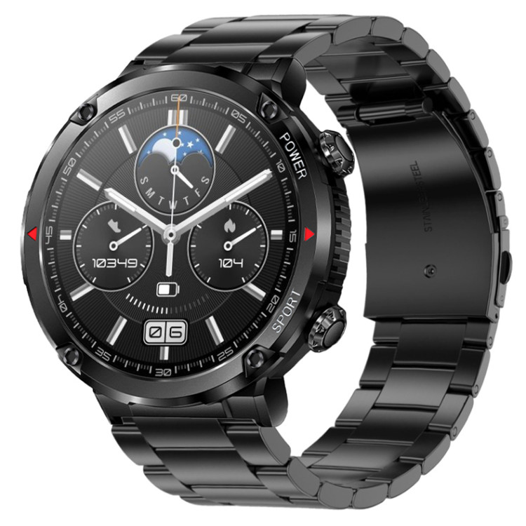 Смарт-годинник протиударний Smart Device 16 black steel - 