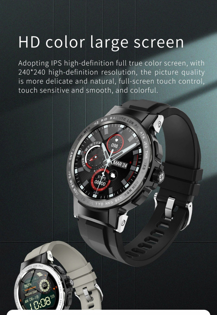 Смарт-годинник Smart Device 82 black+gold - 
