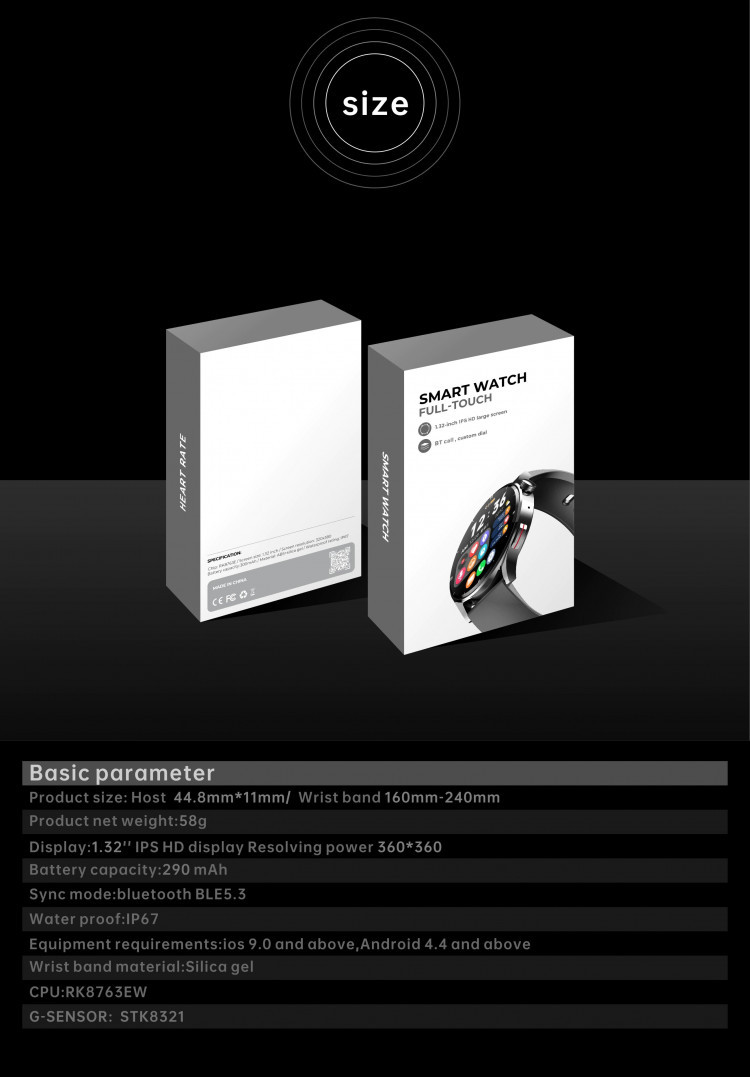 Смарт-годинник Smart Device 94 gold steel  - 