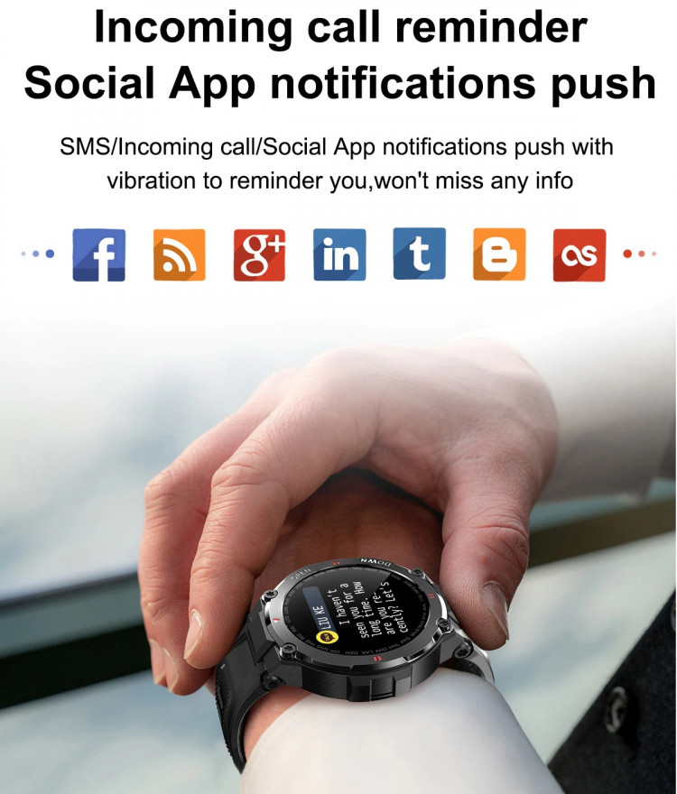 Смарт-годинник протиударний Smart Device 83 gray - 